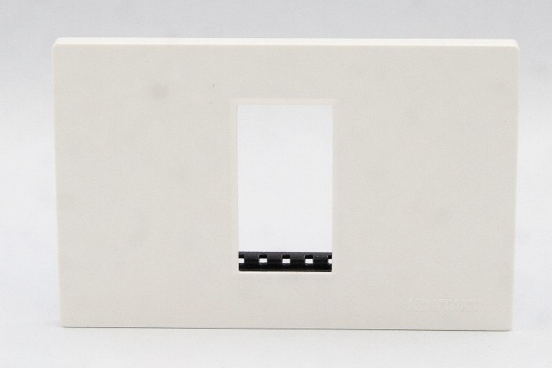 Công tắc K600-001S Mặt dùng riêng cho 2 thiết bị 1 gang – 2 dvice plate